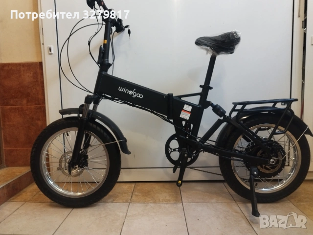 Сгъваем алуминиев велосипед (мека рамка)