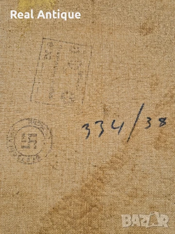 Уникална антикварна авторска картина масло върху платно- Wiliam Turnar , снимка 8 - Картини - 51204609