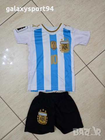 Детски Екипи Бебе Роналдо и Меси Световно първенство от 1 до 5г, снимка 2 - Футбол - 54160838