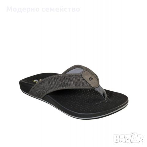 Мъжки джапанки skechers pelem belago flip flops grey, снимка 1 - Джапанки - 46703408