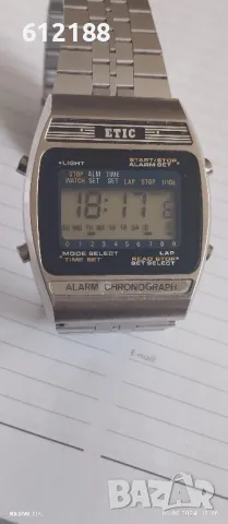 Etic -Alarm Chronograph Retro., снимка 1 - Мъжки - 46856441