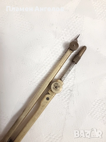 Антикварен пергел Smith & Grosby , снимка 7 - Антикварни и старинни предмети - 53605251