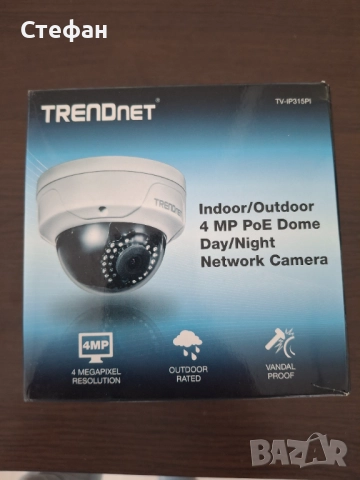 Продавам камера за видеонаблюдение Trendnet TV-IP315PI