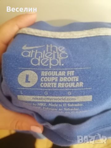  Мъжка Тениска Nike, L, снимка 3 - Тениски - 45370278