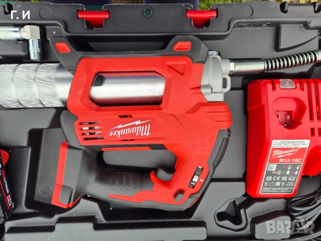 Акумулаторен такаламит Milwaukee M18 GG-201C, снимка 2 - Други инструменти - 53271473