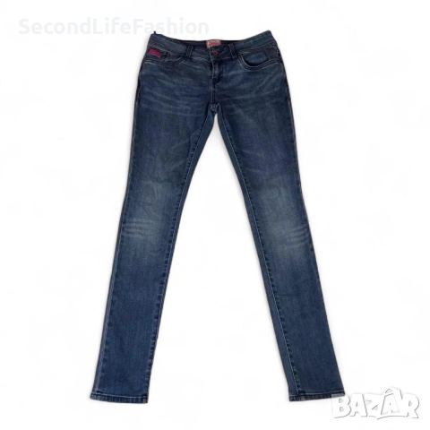 Дамски дънки Superdry Standard Super Skinny размер W30 L32 сини