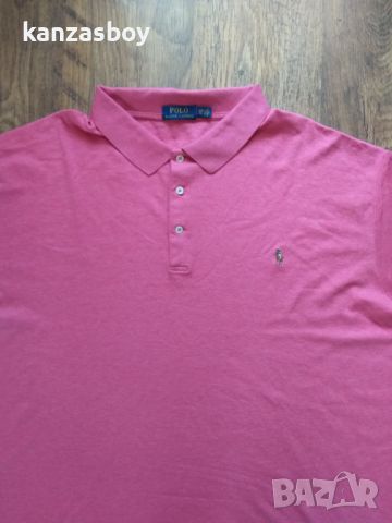 polo ralph lauren men's blue polo t shirt 5xb - ГОЛЯМА МЪЖКА ТЕНИСКА 5ХЛ КАТО НОВА, снимка 3 - Тениски - 45180265