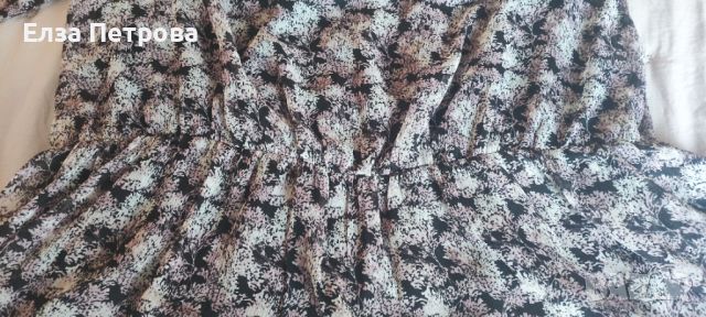 Дамска тюлена лятна блуза за пищни дами , снимка 4 - Ризи - 46412275