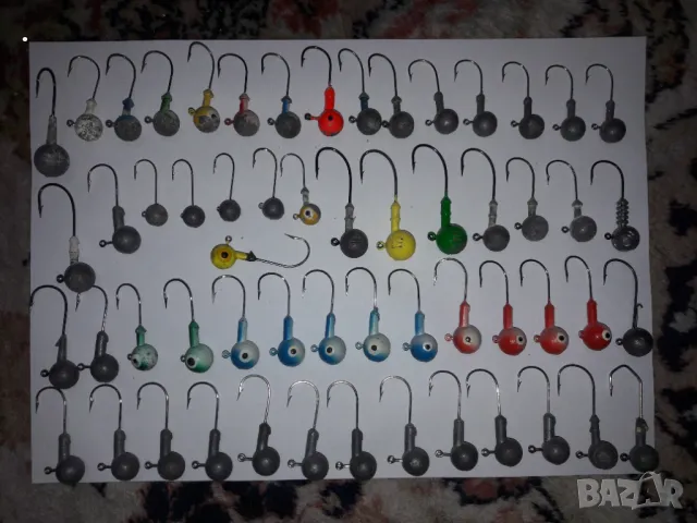 Комплект джиг глави за риболов