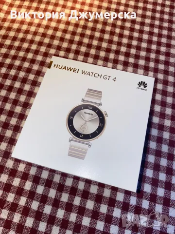 Huawei watch GT 4 с гаранция, снимка 1 - Смарт часовници - 47043682