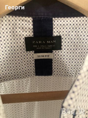 Мъжка риза Zara, снимка 7 - Ризи - 46581543