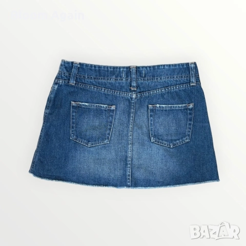 Дамска дънкова пола Benetton, снимка 2 - Поли - 52102564