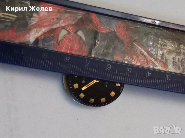 Механизъм с циферблат от стар ръчен часовник 52055, снимка 7 - Мъжки - 52299906