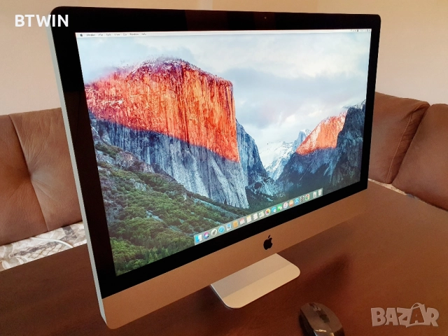 КАТО НОВ ! Apple iMac "27"– Intel Core i5 / 16GB RAM / 1TB HDD !, снимка 5 - Работни компютри - 51459476