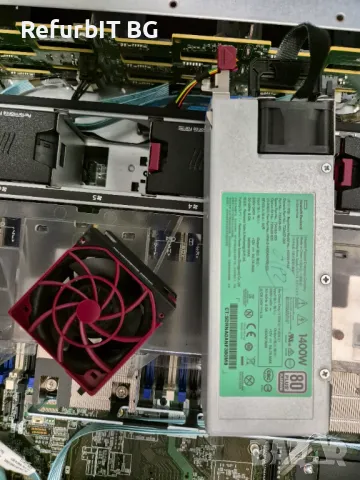 HP DL380 G9 Gen9 сървър E5-2673 v3, 0GB RAM, релси, опция caddy, снимка 5 - Работни компютри - 49848371