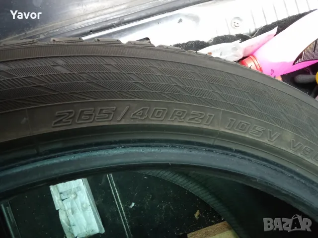 Зимни гуми YOKOHAMA Bluearth 265/40/21, снимка 1