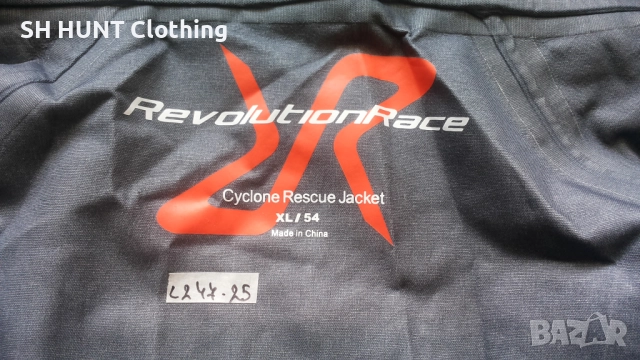 Revolution Race Cyclone Rescue Waterproof Jacket RECCO размер 54 / XL яке водонепромокаемо - 1679, снимка 14 - Екипировка - 52829257