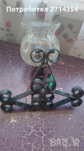 Старинен абажур , снимка 5 - Антикварни и старинни предмети - 49401690