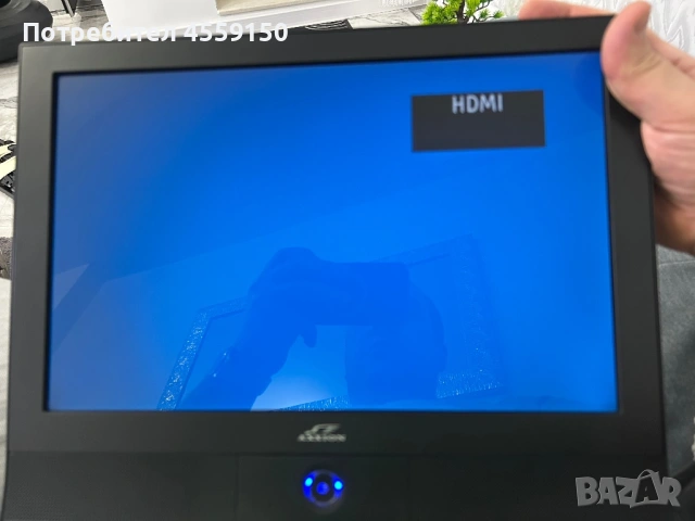 Телевизор Axxion 15 инча, работи и на 12 волта, снимка 2 - Телевизори - 53638615