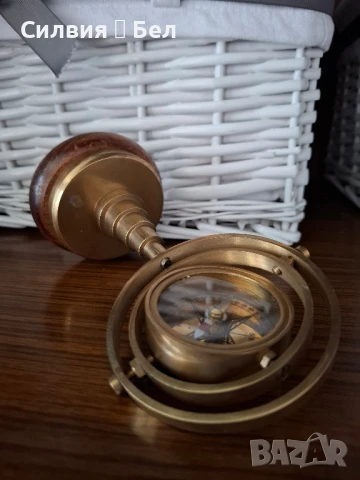 Винтидж компас, снимка 12 - Антикварни и старинни предмети - 51009208