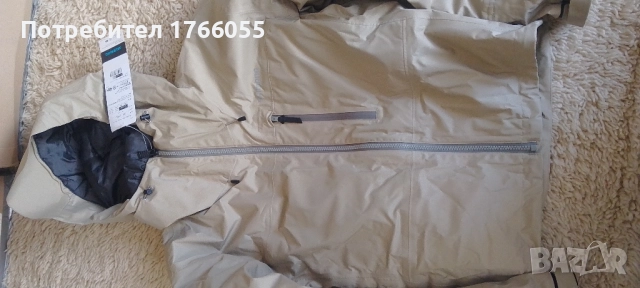 Яке Shimano DURAST WARM SHORT RAIN JACKET BEIGE, снимка 5 - Екипировка - 49773461