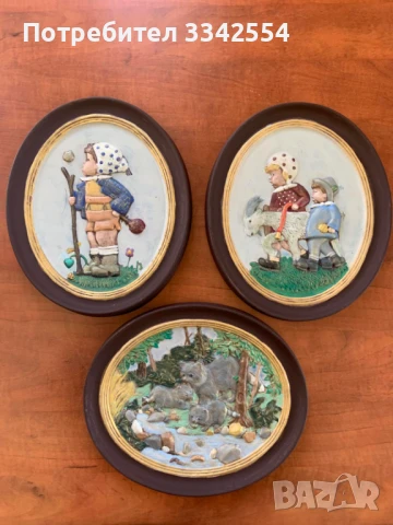 ПАНО ФИГУРА БЯЛА КЕРАМИКА ОТ 70-ТЕ НА МИНАЛИЯ ВЕК РЕЛЕФ