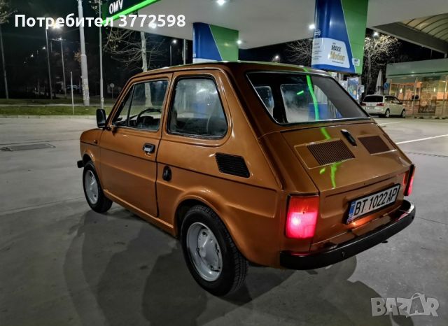 Ретро автомобил Полски Fiat 126p 1981г. Под наем , снимка 6 - Транспорт под наем - 45875820