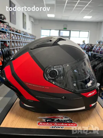 Мото каска MT Helmets Breaker SV CHENTO,очила,разм.L 59-60см,като нова, снимка 2 - Аксесоари и консумативи - 49435975