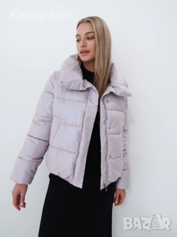 красиво яке в перлено розов цвят 