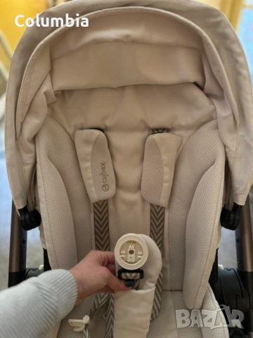Cybex Balios S Lux, Seashell Beige, снимка 12 - Детски колички - 53636963