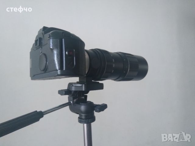Предлагам лентова камера с нов обектив и светкавица. , снимка 2 - Фотоапарати - 45303426