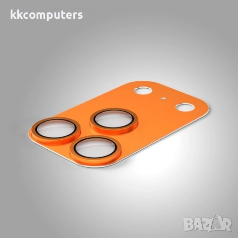 Etteri протектор задна камера пълна защита за iPhone 17 Pro Max (6.9), оранжев, снимка 4 - Фолия, протектори - 54158003