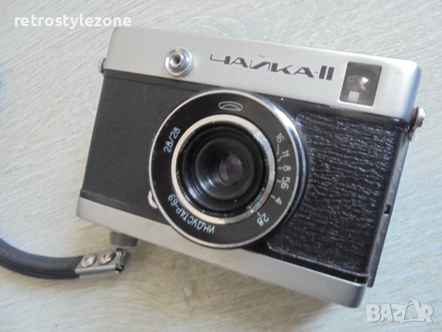 № 8519 Стар фотоапарат Чайка II , снимка 4 - Други ценни предмети - 53698885