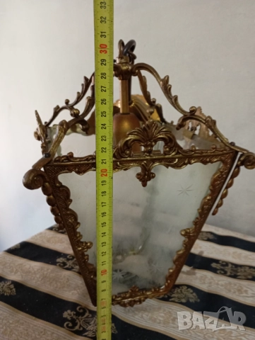 Полилей рококо тип фенер, снимка 2 - Полилеи - 52503415