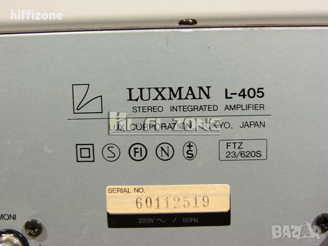 УСИЛВАТЕЛ   Luxman l-405 , снимка 10 - Ресийвъри, усилватели, смесителни пултове - 46111298