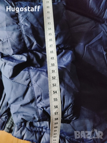 Топло зимно тъмносиньо яке с пух от Denim & Supply Ralph Lauren пухенка парка качулка M, снимка 9 - Якета - 52590328