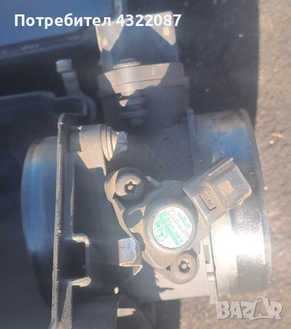 Филтърна кутия / Мап сензор / Дебитомер Mercedes E-class E220 CDi -150 к.с. ( 02-09г.) w211, снимка 3 - Части - 51701939