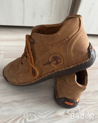 Мъжки обувки естествена кожа, снимка 3 - Спортно елегантни обувки - 52790051