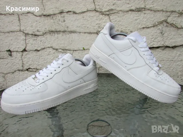 Мъжки маратонки Nike Air Force 1 Low '07 White, снимка 10 - Маратонки - 46888517