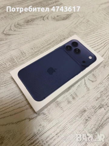 НОВ Iphone 17 Pro Max 256GB Deep Blue ГАРАНЦИЯ