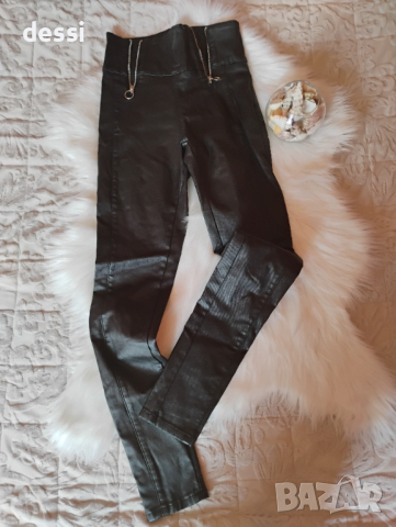 Лъскави дънки,размер с, снимка 2 - Дънки - 53962207