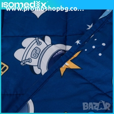 Тежко одеало - 100x150см 4кг Isomedix/ Одеяло с тежест  / Утежнено одеяло, снимка 7 - Олекотени завивки и одеяла - 52952635