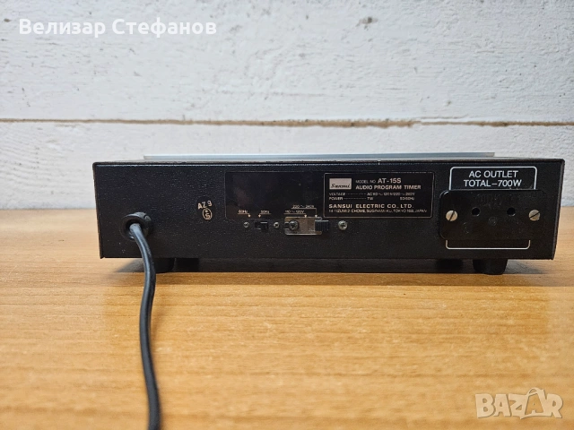 Sansui AT-15S Audio Program Timer, снимка 7 - Други - 53750816