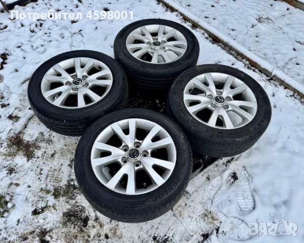 4бр.Алуминиеви джанти 16цола 5x114.3 + ГУМИ за Mazda CX-3,3,6,Kia Ceed,Hyundai i30,ix20,ix35, снимка 3 - Гуми и джанти - 53142126