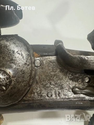 Стара кремъчна пушка, снимка 4 - Антикварни и старинни предмети - 51813344