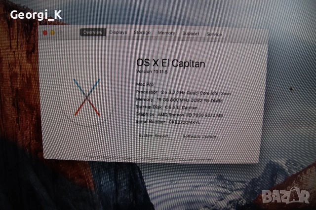 Apple Mac Pro A1186  emc 2180, снимка 14 - Работни компютри - 53301340