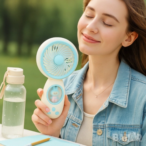 Ръчен USB мини вентилатор, снимка 16 - Друга електроника - 51948553