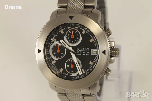 Дамски Стоманен Часовник RIVADO Pro Chrono Quartz, снимка 3 - Дамски - 50017960