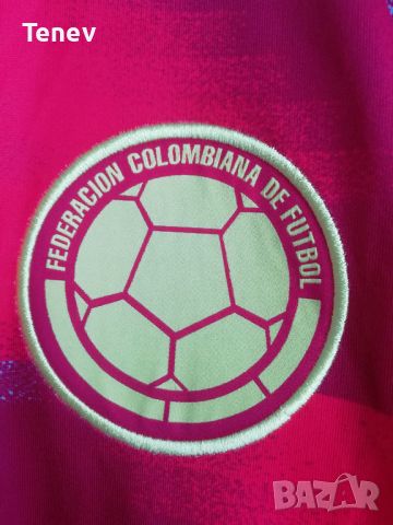 Colombia Adidas Pre-Match 2022 Нова Оригинална Тениска фланелка размер S Колумбия , снимка 4 - Тениски - 45903621