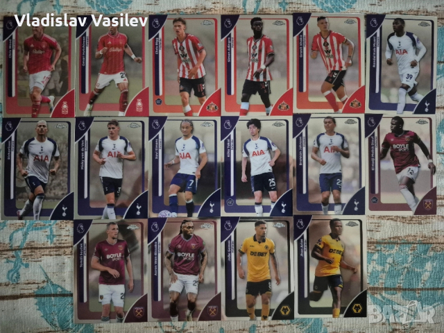 Topps Chrome EPL 25/26 - Base and Inserts Update 21.04, снимка 8 - Колекции - 53829173
